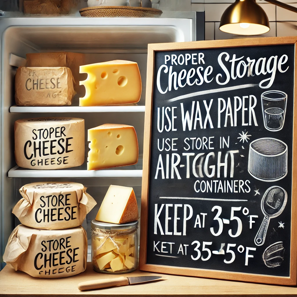How to Store Cheese