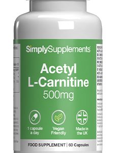 Acetyl L Carnitine 500mg (60 Capsules)