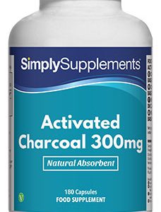 Activated Charcoal 300mg (180 Capsules)
