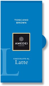 Amedei, Toscano brown, milk chocolate bar