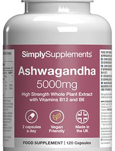 Ashwagandha Capsules (120 Capsules)