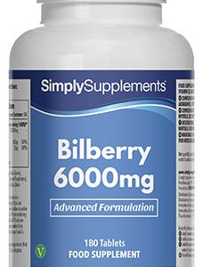Bilberry Plus 6000mg (180 Tablets)
