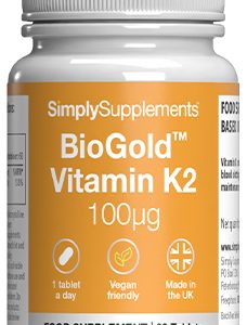 Biogold Vitamin K2 100mcg (60 Tablets)