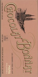 Bonnat, Mana, 65% milk chocolate bar