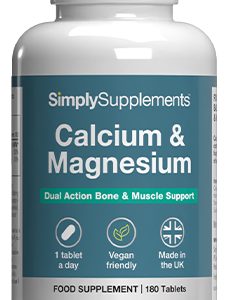 Calcium 400mg Magnesium 200mg (180 Tablets)