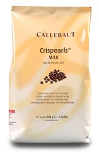 Callebaut milk chocolate pearls (Crispearls) 800g