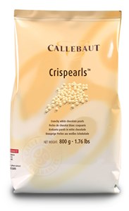 Callebaut white chocolate pearls (Crispearls) 800g