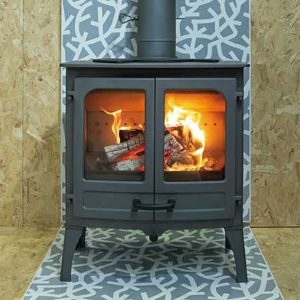 Charnwood Island Two BLU Wood Burning / Multifuel Ecodesign Stove