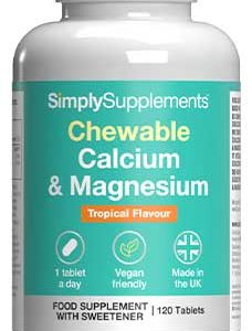 Chewable Calcium Magnesium (120 Tablets)