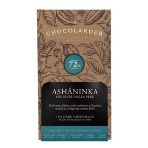Chocolarder, Asháninka 72% Dark Chocolate Bar