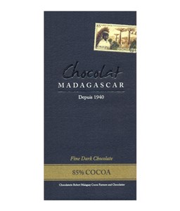 Chocolat Madagascar, Organic 85% dark chocolate bar