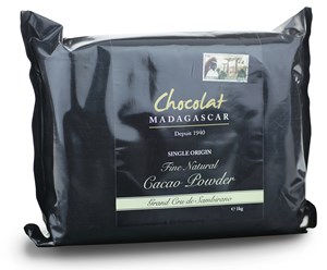 Chocolat Madagascar, Single Origin, Fine Cocoa Powder 1kg