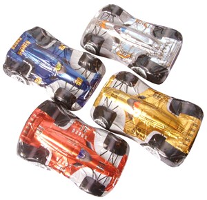 Chocolate racing cars - Bag of 50
