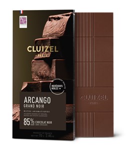 Cluizel, Arcango Grand Noir 85%, dark chocolate bar