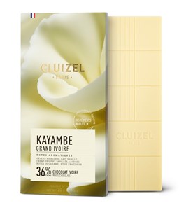 Cluizel, Kayambe, Grand Ivoire, white chocolate bar