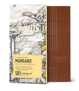 Cluizel, Mangaro Lait, 50% milk chocolate bar