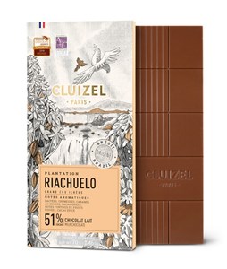 Cluizel, Riachuelo, 51% milk chocolate bar