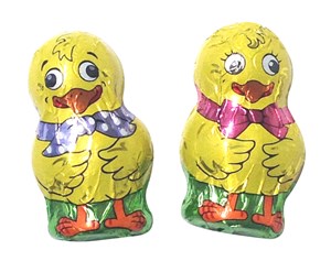 Easter chocolate mini chicks - Bag of 40