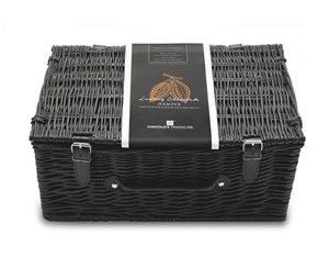 Empty Large Wicker Chocolate Gift Hamper To Fill - Large empty wicker hamper box to fill