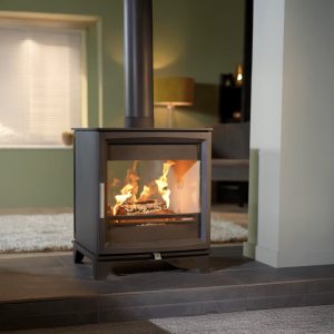 Fireline Woodtec 8kW Double Sided Wood Burning Eco Design Stove