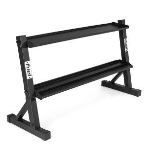 Fuel Fitness 2 Tier Dumbbell and Kettlebell Rack