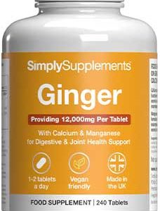 Ginger 12000mg (240 Tablets)