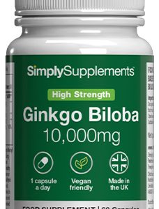 Ginkgo Biloba 10000mg (60 Capsules)