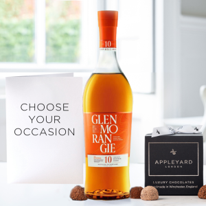 Glenmorangie Original (70cl), 12 Handmade Chocolate Truffles & Occasion Card