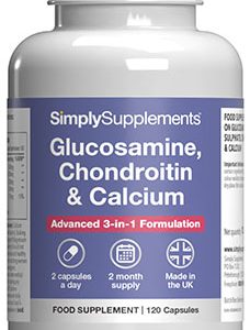Glucosamine Chondroitin Calcium (120 Capsules)