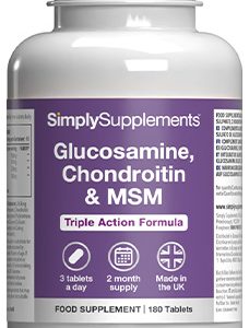 Glucosamine Chondroitin Msm (180 Tablets)
