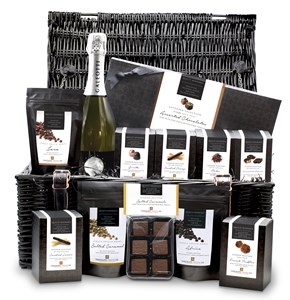 Grand Superior Chocolate Large Wicker Gift Hamper