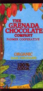 Grenada Chocolate Company, 100% cocoa bar
