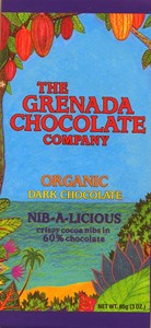 Grenada Chocolate Company, nibalicious 60% dark chocolate bar