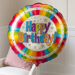 Happy Birthday Colourful Balloon