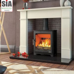 Henley Hazelwood Landscape DEFRA Approved Wood Burning Ecodesign Stove