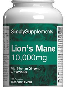 Lions Mane 10000mg (120 Capsules)