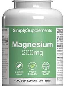 Magnesium 200mg (360 Tablets)