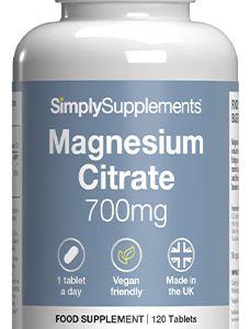 Magnesium Citrate 700mg (120 Tablets)
