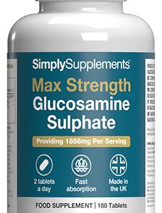 Max Strength Glucosamine Sulphate (180 Tablets)