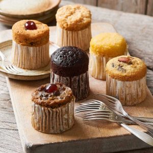 Meg Rivers Mini Cakes in Tin