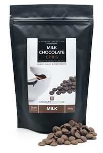 Milk Chocolate Chips - Small 200g bag
