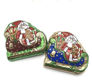 Milk Chocolate Christmas Sleighs - Bag of 5