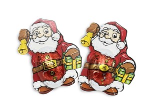 Milk Chocolate Father Christmas - Bulk box of 120