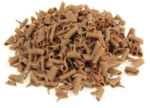 Milk chocolate curls - Small 100g bag
