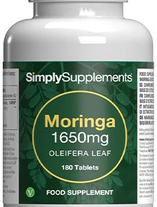 Moringa 1650mg (180 Tablets)