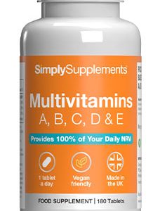 Multivitamins Abcde (180 Tablets)