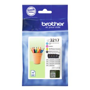 Original Brother LC3217 Ink Cartridge Multipack (B/C/M/Y)