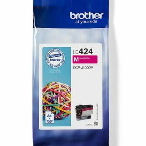 Original Brother LC424M Magenta Ink Cartridge