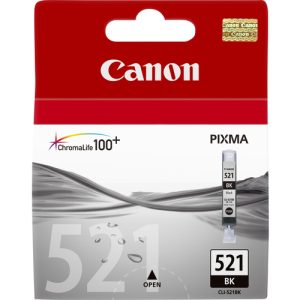 Original Canon CLI-521BK Black Ink Tank