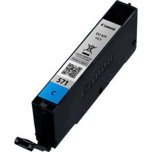 Original Canon CLI-571 Cyan Ink Cartridge